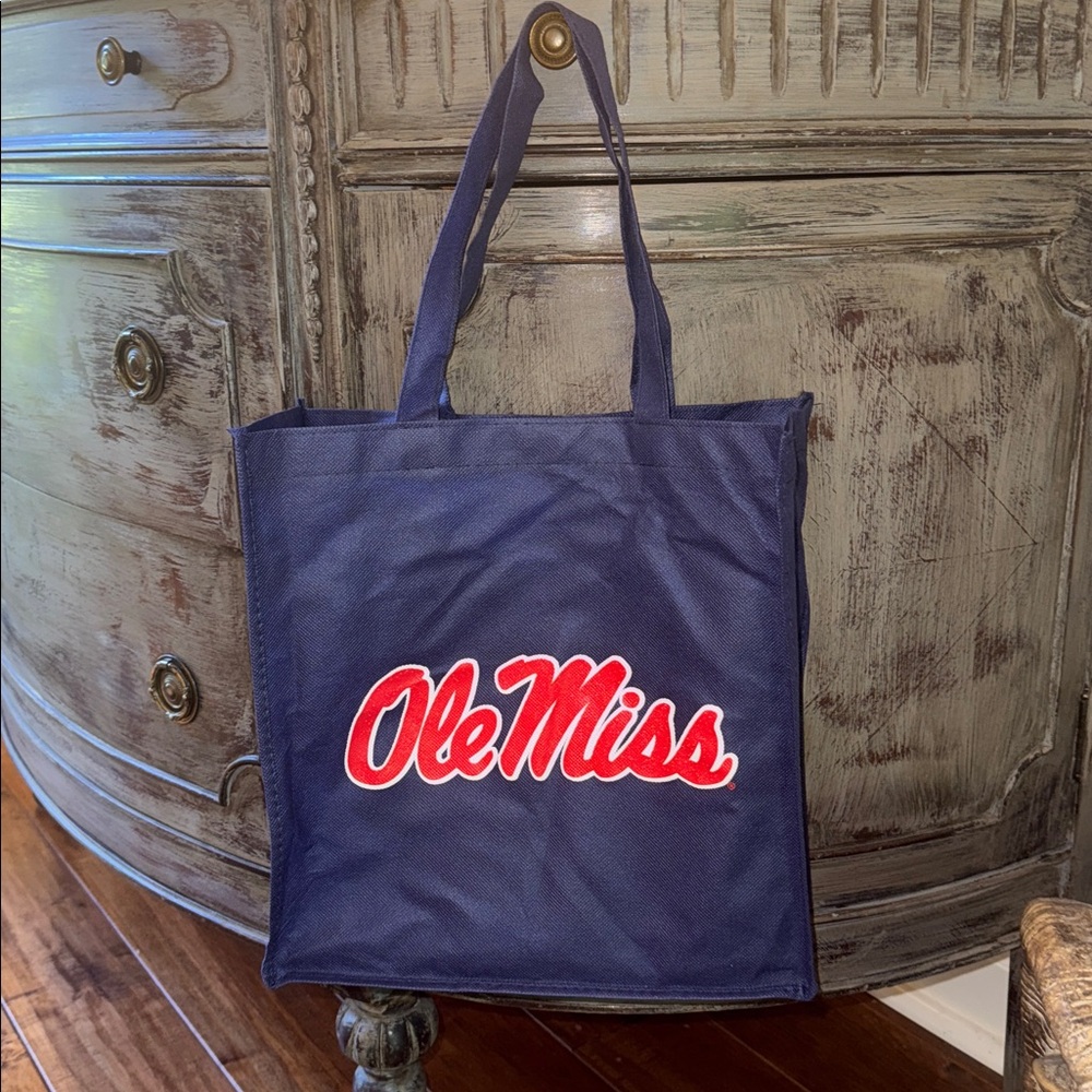 OLE MISS The University of Mississippi Reusable Tote Bag